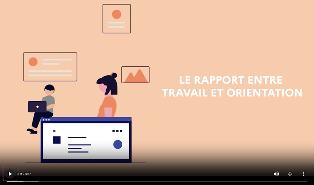 Le rapport entre travail et orientation
