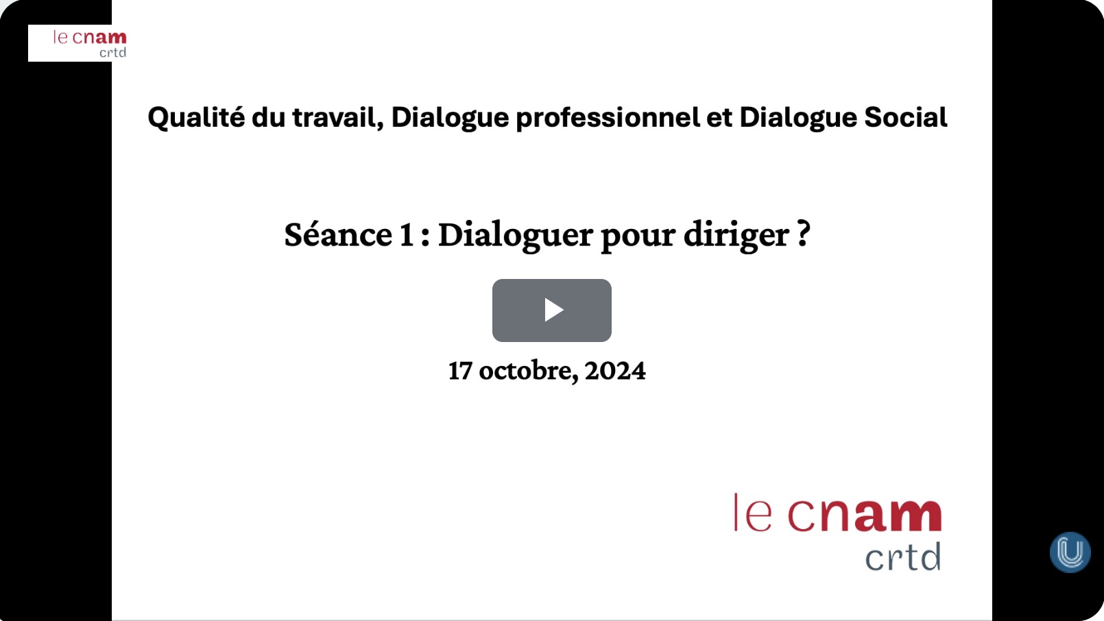 17 octobre, 2024 : Dialoguer pour diriger ?